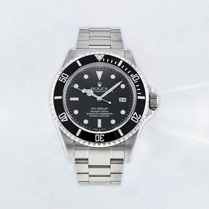 Rubber B Entegre Kauçuk Kayış | Rolex Sea-Dweller 116600 (40 mm) ile Uyumlu