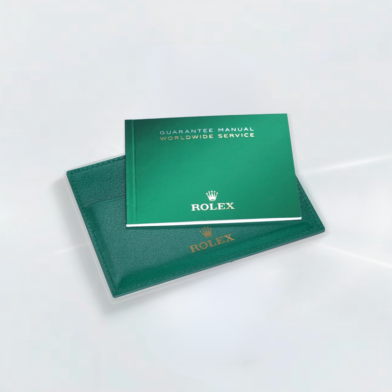 Rolex Garanti Kitapçığı · New Green