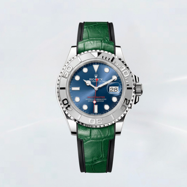 Rubber B Entegre Kauçuk Kayış | Rolex Yacht-Master 40 mm ile Uyumlu