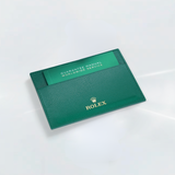 Rolex Garanti Kitapçığı · New Green