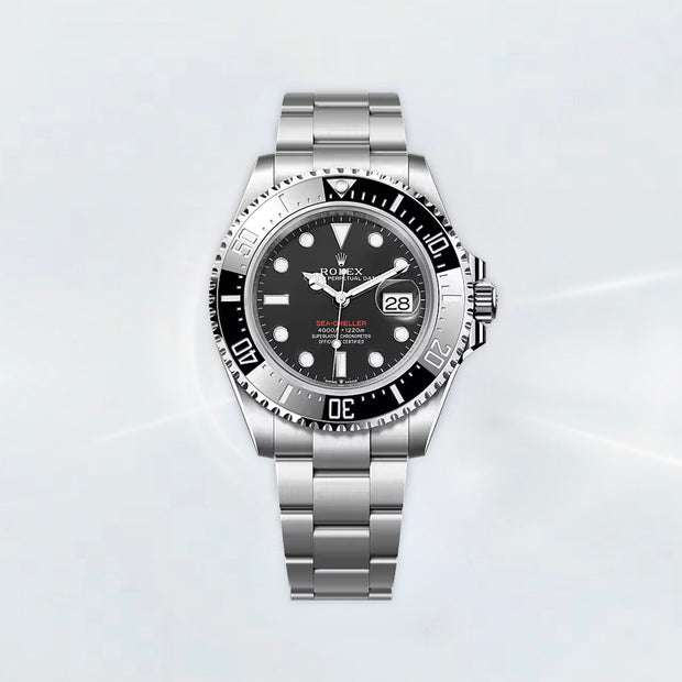 Rubber B Entegre Kauçuk Kayış | Rolex Sea-Dweller 126600 (43 mm) ile Uyumlu