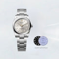 Rubber B Entegre Kauçuk Kayış | Rolex Oyster Perpetual 34 mm ile Uyumlu
