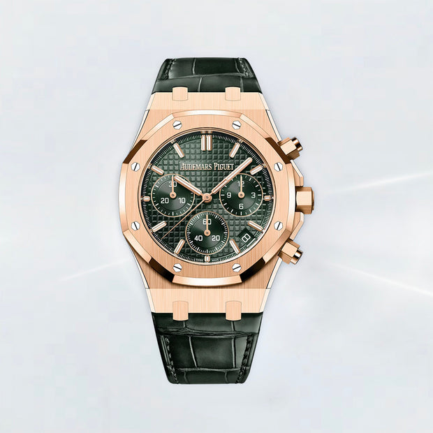 deneniyor- Rubber B Entegre Kauçuk Kayış | Audemars Piguet Royal Oak 41 mm Deri Kayışlı ile Uyumlu
