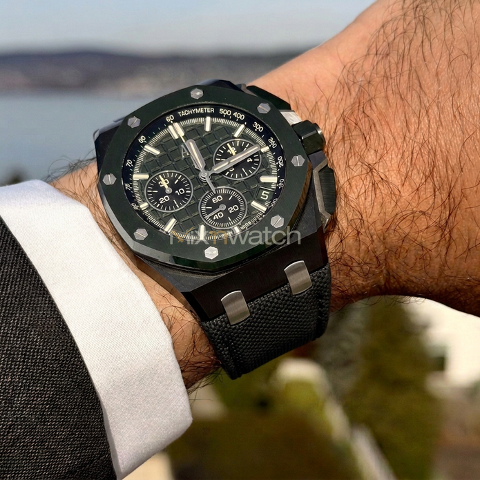 AP Royal Oak Offshore 44 mm ile Uyumlu Kayış