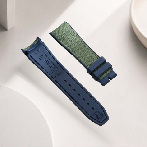 Rubber B Kauçuk Kayış | Omega Seamaster 300 Heritage ile Uyumlu