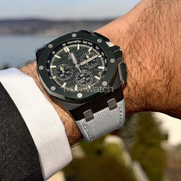 AP Royal Oak Offshore 44 mm ile Uyumlu Kayış