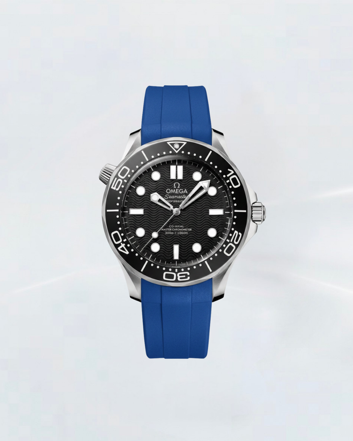 Rubber B Kauçuk Kayış | Omega Seamaster 300 ile Uyumlu