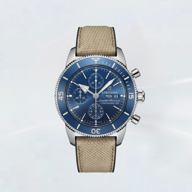 Rubber B Kauçuk Kayış | Breitling Superocean Heritage 44 mm ile Uyumlu