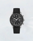 Rubber B Kauçuk Kayış | Omega Speedmaster Two Counters 44.25 mm ile Uyumlu