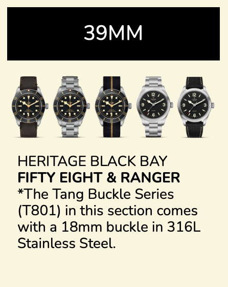 Rubber B Entegre Kauçuk Kayış | Tudor Heritage Black Bay 58 (39 mm Tüm Modeller) Tudor Klipsi ile Uyumlu