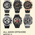 Rubber B Entegre Kauçuk Kayış | Audemars Piguet Offshore 44 mm ile Uyumlu