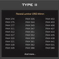 Rubber B Entegre Kauçuk Kayış | Panerai Luminor & Luminor Marina 44 mm TYPE 2 Panerai Klipsi ile Uyumlu