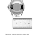 Rubber B Universal Kauçuk Kayış | Breitling Superocean 42 mm (20 mm Lug) Tang Buckle Uyumlu
