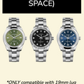 Rubber B Entegre Kauçuk Kayış | Rolex Oyster Perpetual 34 mm ile Uyumlu