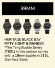 Rubber B Entegre Kauçuk Kayış | Tudor Black Bay Pro 39 mm Tudor Klipsi ile Uyumlu
