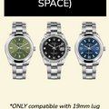 Rubber B Entegre Kauçuk Kayış | Rolex Air-King 34 mm ile Uyumlu