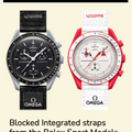 Rubber B Entegre Kauçuk Kayış | Omega x Swatch Speedmaster MoonSwatch Omega Klipsi ile Uyumlu
