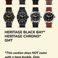 Rubber B Entegre Kauçuk Kayış | Tudor Black Bay GMT 41 mm Tudor Klipsi ile Uyumlu