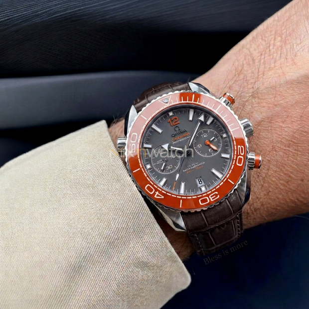 Omega Seamaster Planet Ocean 600 45.5 mm ile Uyumlu