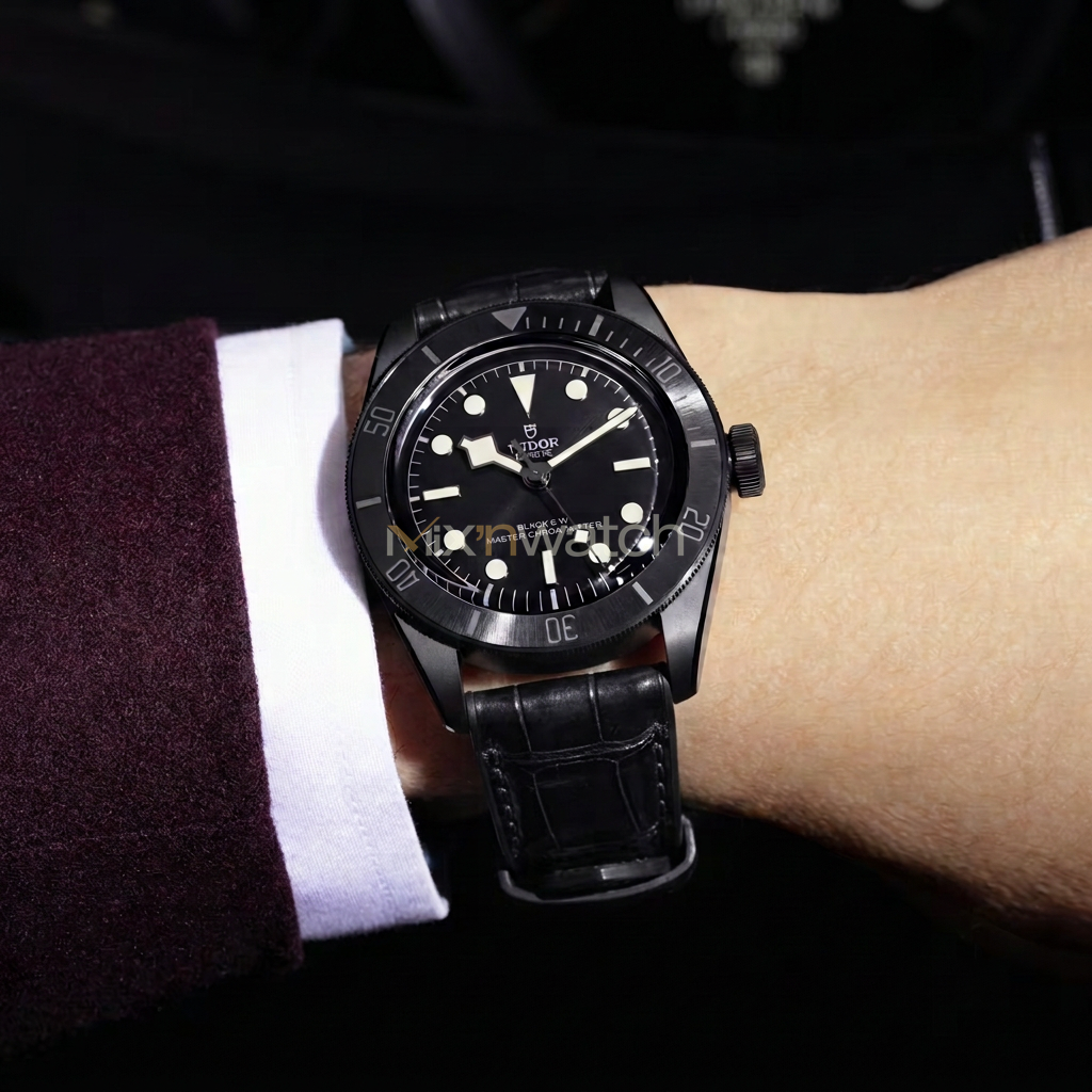 Tudor Heritage Black Bay Ceramic 41 mm ile Uyumlu