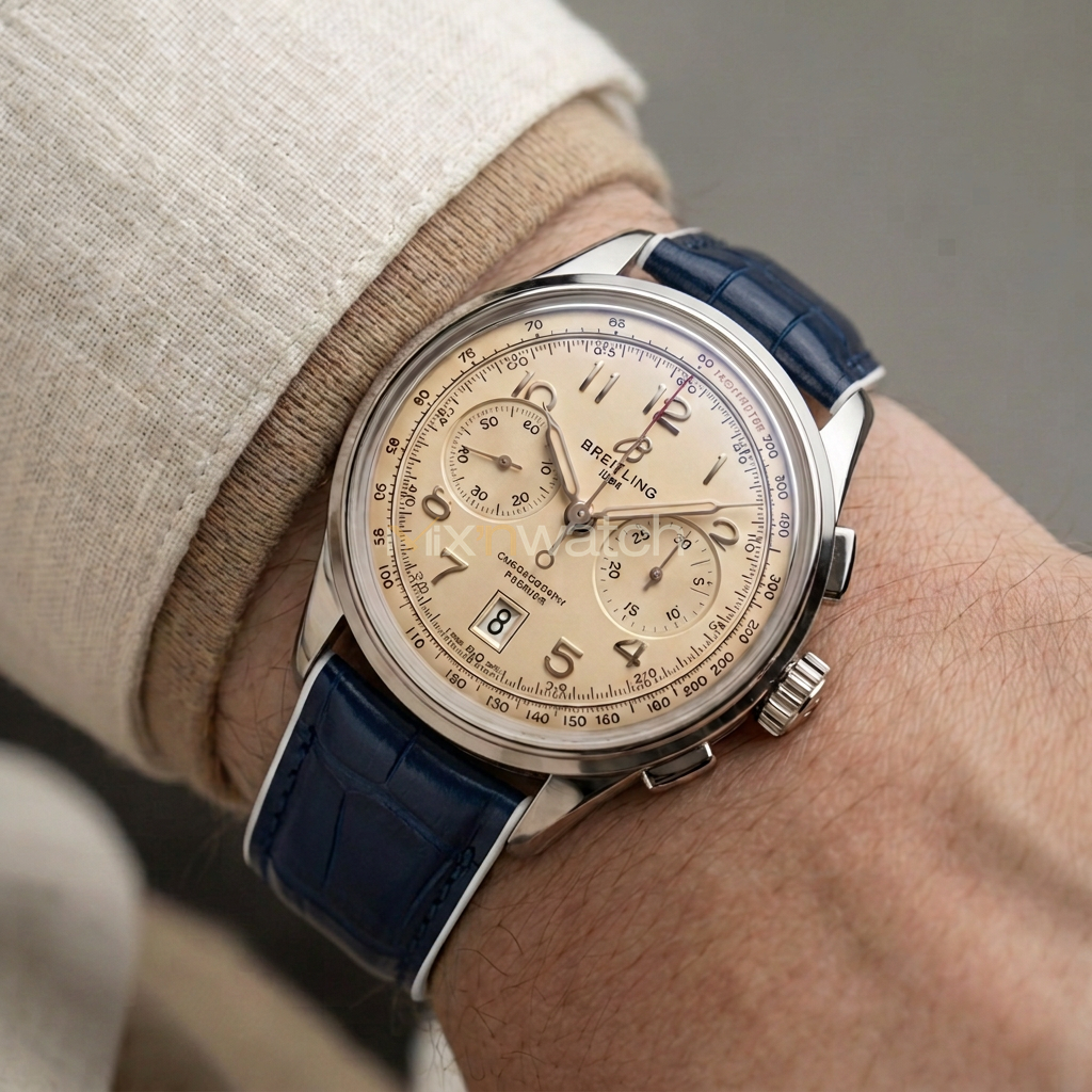 Breitling Premier Chronograph 42 mm ile Uyumlu