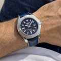 Arctic White/Navy Blue