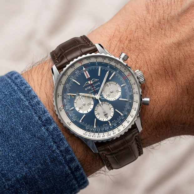 Breitling Navitimer 45 & 46 mm ile Uyumlu