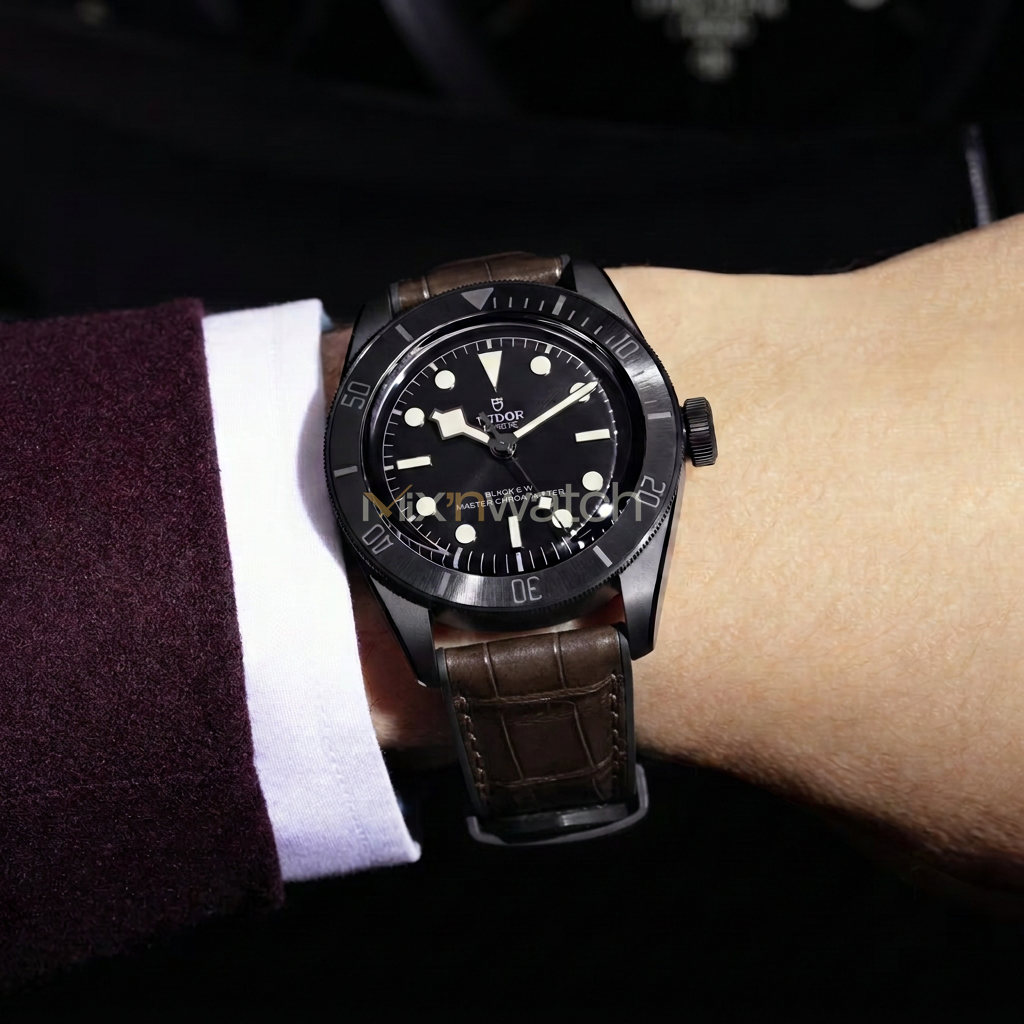 Tudor Heritage Black Bay Ceramic 41 mm ile Uyumlu