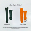 Rubber B Entegre Kauçuk Kayış | Audemars Piguet Offshore 44 mm ile Uyumlu