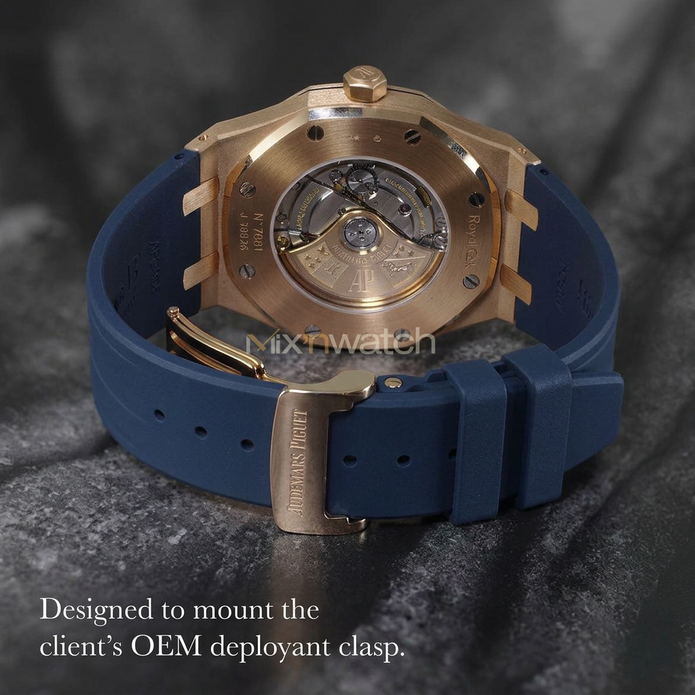 AP Royal Oak Alligator 41 mm ile Uyumlu Kayış