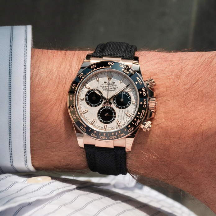 Cosmograph Daytona (Yellow Gold, White Gold ve Rose Gold) Oysterflex ile Uyumlu Kayış