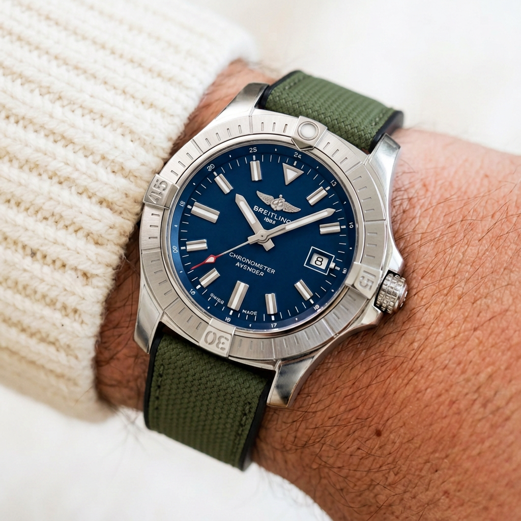 Breitling Avenger 43 mm ile Uyumlu