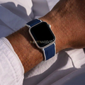 Arctic White/Navy Blue