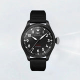 Rubber B Entegre Kauçuk Kayış | IWC Big Pilot 43 mm IWC Klipsi ile Uyumlu