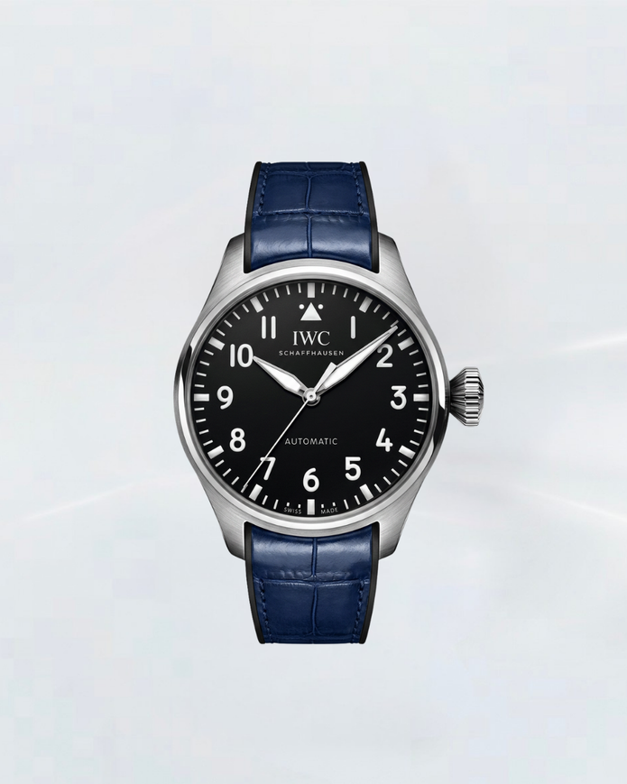 Rubber B Kauçuk Kayış | IWC Big Pilot 43 mm ile Uyumlu