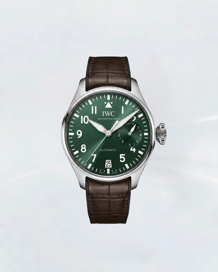 Rubber B Kauçuk Kayış | IWC Big Pilot 46 mm ile Uyumlu