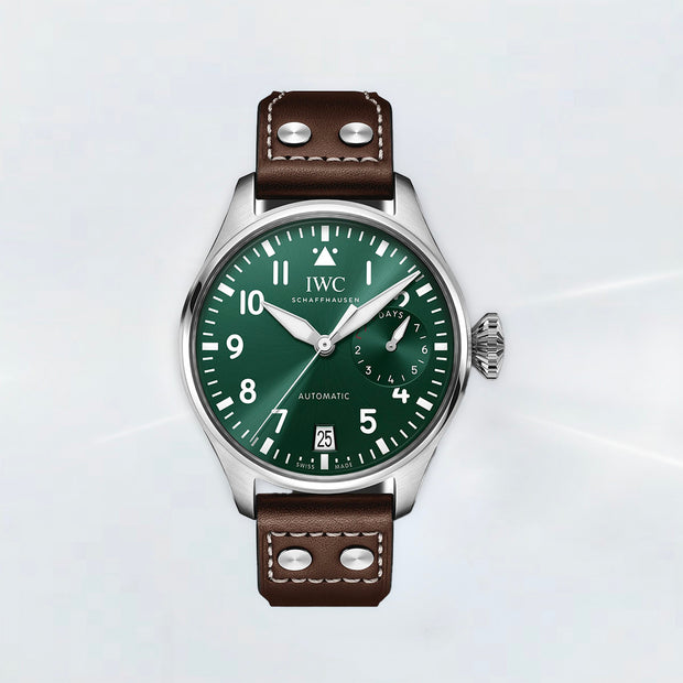 Rubber B Entegre Kauçuk Kayış | IWC Big Pilot 46 mm IWC Klipsi ile Uyumlu
