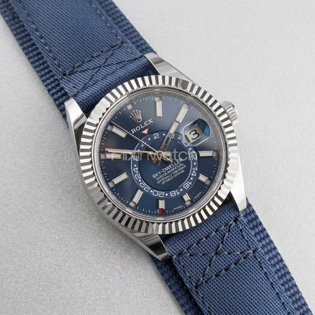 Sky-Dweller Jubilee Çelik ve Çelik/Altın ile Uyumlu