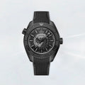 Rubber B Entegre Kauçuk Kayış | Omega Seamaster Planet Ocean 600M 45.5 mm Tang Buckle Uyumlu