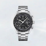 Rubber B Entegre Kauçuk Kayış | Omega Speedmaster Two Counters 44.25 mm Tang Buckle Uyumlu