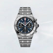 Rubber B Universal Kauçuk Kayış | Breitling Chronomat 42 mm (21–22 mm Lug) Tang Buckle Uyumlu