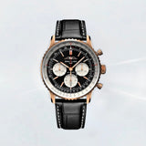 Rubber B Universal Kauçuk Kayış | Breitling Navitimer 43 mm (21–22 mm Lug) Tang Buckle Uyumlu