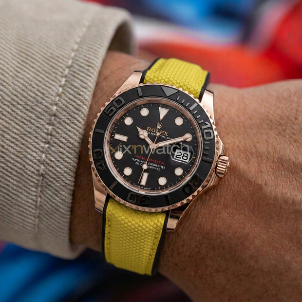 Yacht-Master 40 mm (Oysterflex) ile Uyumlu