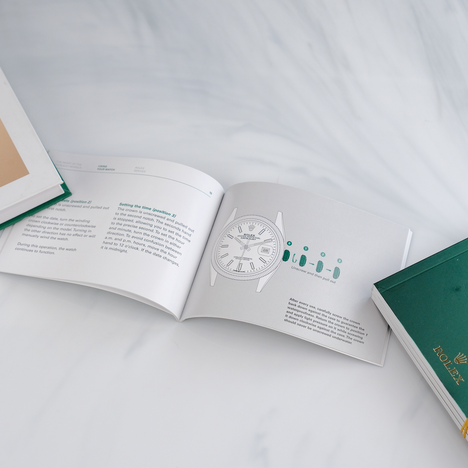 Rolex Booklet - Datejust