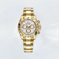 Rubber B Entegre Kauçuk Kayış | Rolex Daytona Full Gold Oyster Bracelet (2023 Öncesi) ile Uyumlu