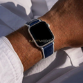 Arctic White/Navy Blue