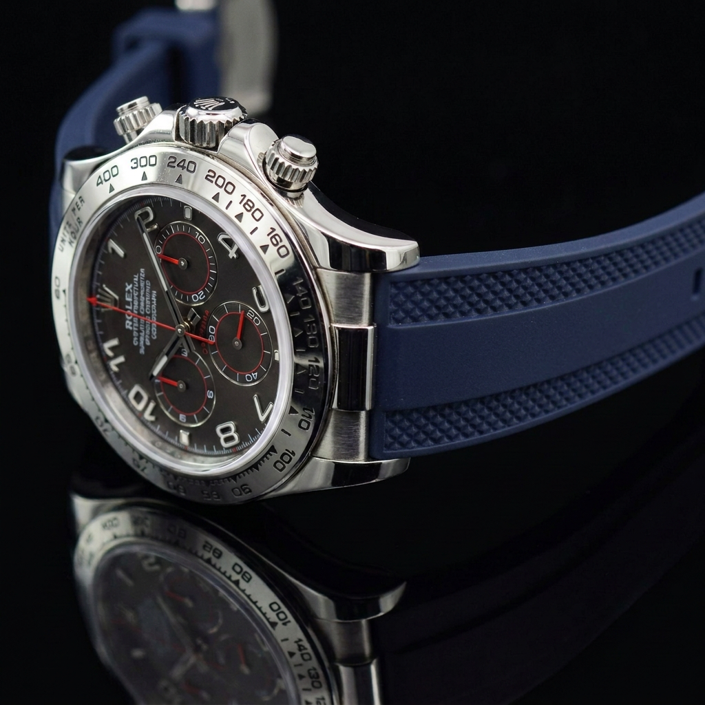 Daytona Deri Kayış Yellow Gold, White Gold ile Uyumlu