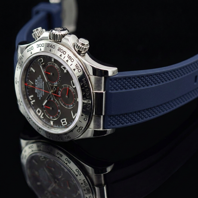 Daytona Deri Kayış Yellow Gold, White Gold ile Uyumlu