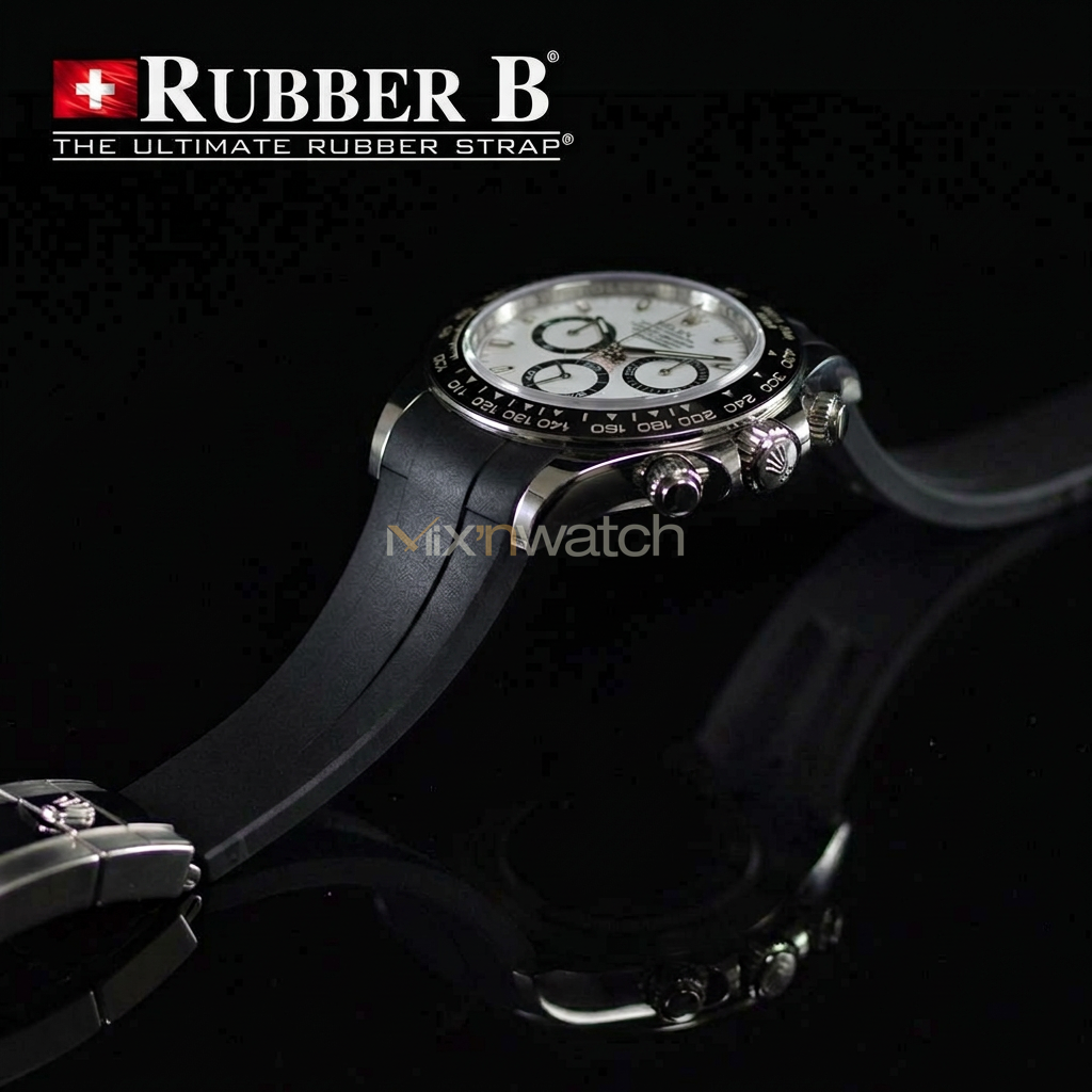 Daytona Oyster Bilezik, Ceramic Bezel Ref.126500LN (2023 Sonrası) ile