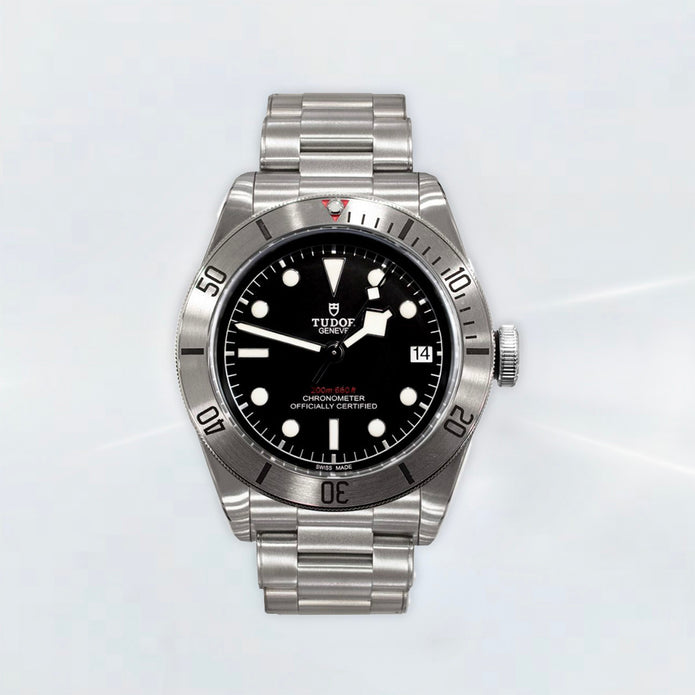 Rubber B Entegre Kauçuk Kayış | Tudor Heritage Black Bay 41 mm (2023 Öncesi) Tudor Klipsi ile Uyumlu